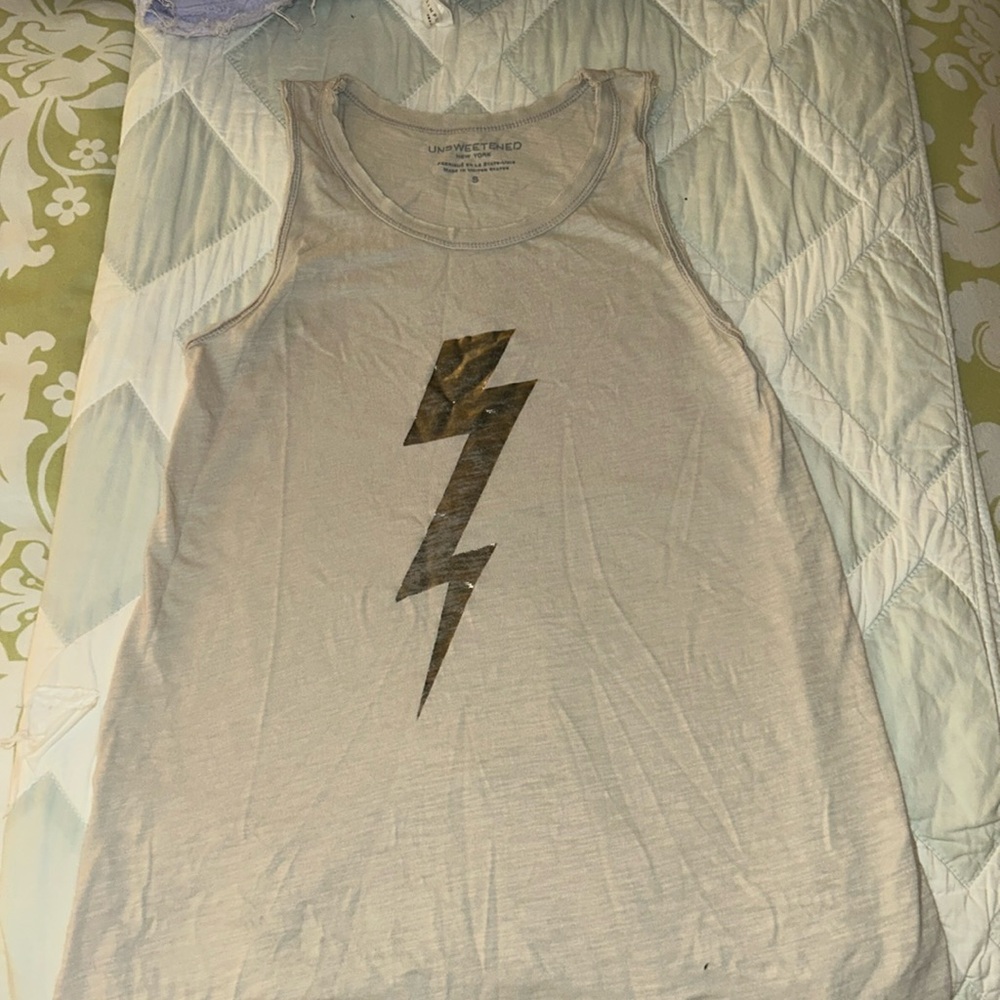 Unsweetened Lightening Bolt Top / Size S